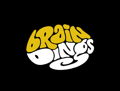 BrainDings cbd logo cbd oil clientwork custom lettering digitalart hand drawn handlettering lettering logo design logo designer logodesign logotype logotypedesign marijuana procreate typography