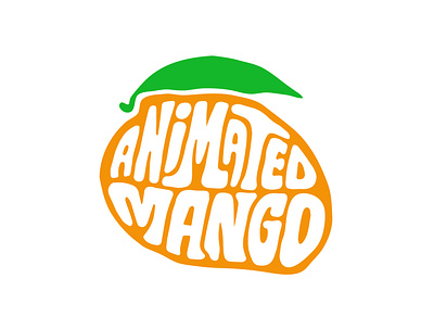 Animated Mango animated clientwork custom lettering design digitalart hand drawn handlettering itsjerryokolo jerryokolo lettering logo designer logodesign logotype mango procreate typography