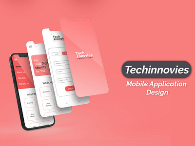 Mobile Application Design of Tech Innovies