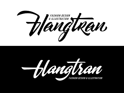 Hangtran - Branding design branding logo tonbui typography vietnam vn