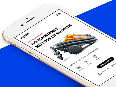 Dyson Mobile cleaning dyson home mobile redesign vacuum website