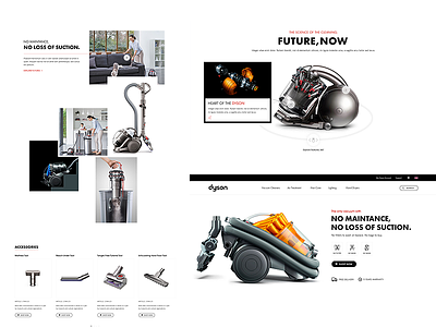 Dyson cleaning dyson home redesign vacuum website