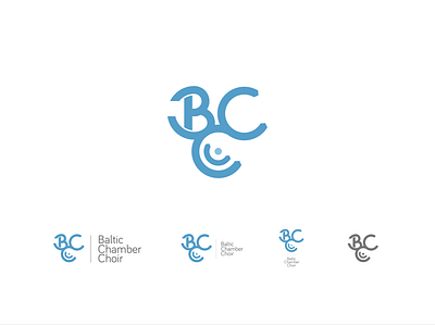 Baltic Chamber Choir Logo branding design logo vector
