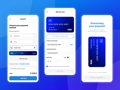 DailyUI002: Credit Card Checkout credit card checkout daily ui design flat minimal mobile app design mobile application payment page simple ui uiux