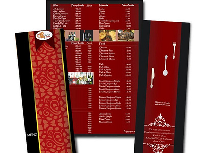 Le Repere Restaurant Menu