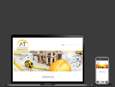 Adatony buildingconstructionwebsite website design