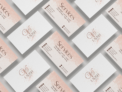Lavish Skin Business Card complementarycards graphic design visitcard