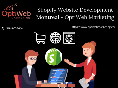Shopify Website Development Montreal - OptiWeb Marketing shopify website development