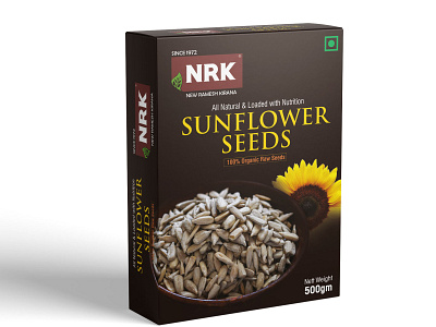 Sunflower Seeds creative design food packaging packaging