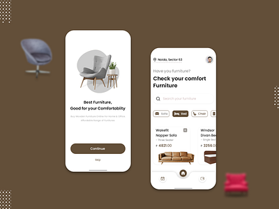 Furniture App UI