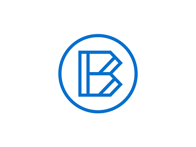 Big Dreams Realty - Icon b blue brand branding business company concept design houses icon identity letter logo luxury minimal ollerweb real estate realty simple structure