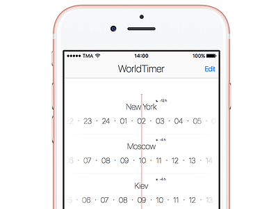 WorldsTime App app design sturtup time timezones ui utility ux worldstime