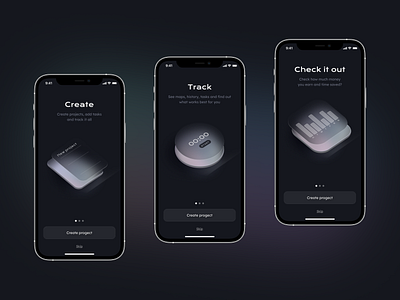 Onboarding for tracking time app app application design illustration onboarding time tracker ui ux