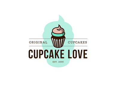 Cupcake Branding branding cupcake design idenity illustration logo