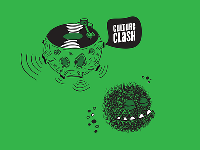 Culture Clash Brand Illustrations