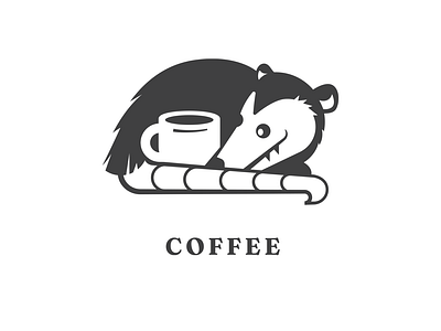 Co-Here Coffee Illustration