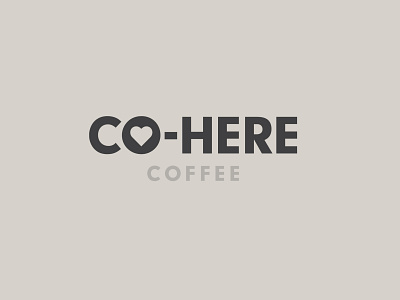 Co-Here Coffee Wordmark