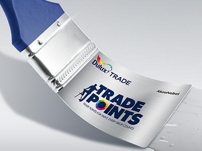 Dulux Trade Points Loyalty Card digital art icondigital image illustration image photo retouching retouching