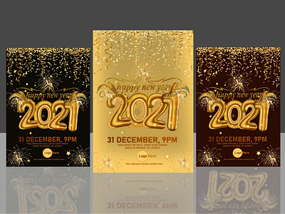 Happy new year 2021 I Flyer Design abstract ads design app banner ads banner design brand identity branding brochure template flyer design gradient graphic designer logo design modem portfolio logo postcard project poster design social media logo software vector