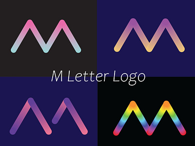 M Letter I Blending Logo Design