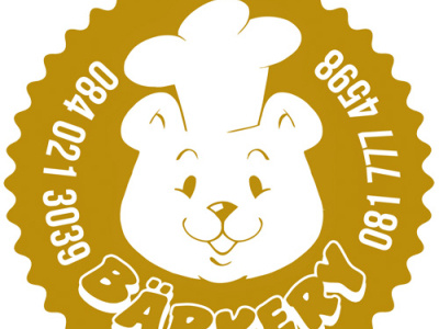 Bear Branding 2d animal bear bear logo branding illustration logo typography