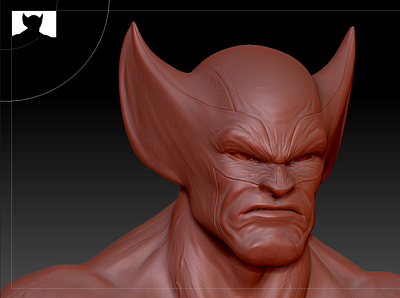 Wolverine Sculpt [Work in Progress] character marvel marvelcomics sculpture wolverine zbrush