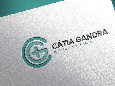 Cátia Gandra - Médica de Família branding design graphic design identity identitydesign illustration logo visit cards