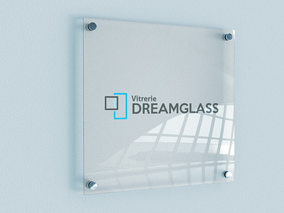 Logo - Vitrerie Dreamglass branding design graphic design illustrator logo vector