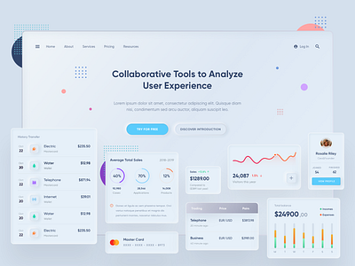 Collaboration Tool | Neomorphism app dashboard dashboard ui design icon icons illustration illustrations logo neomorphism statictis ui ux web