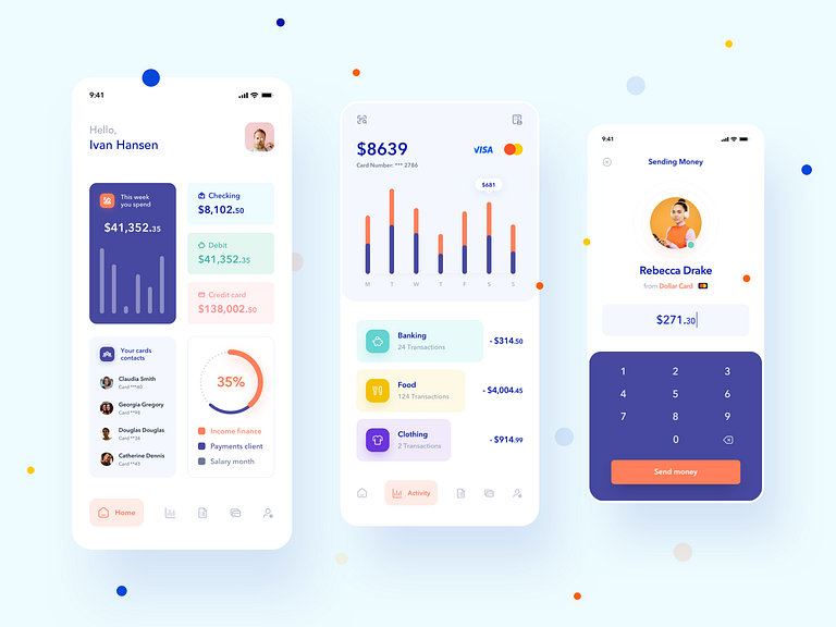 App Design by Zaib Ali on Dribbble