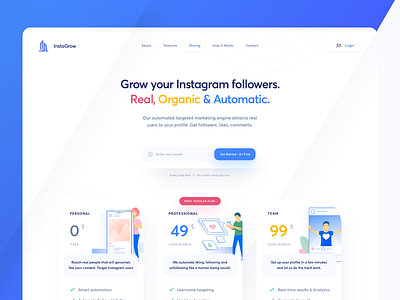 Landing Page WIP