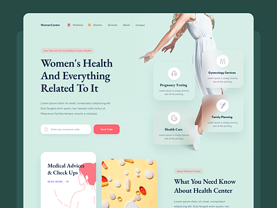 Women's Health Centre family gynecology health healthcare medical medical adices pregnancy solution testing women womencenter