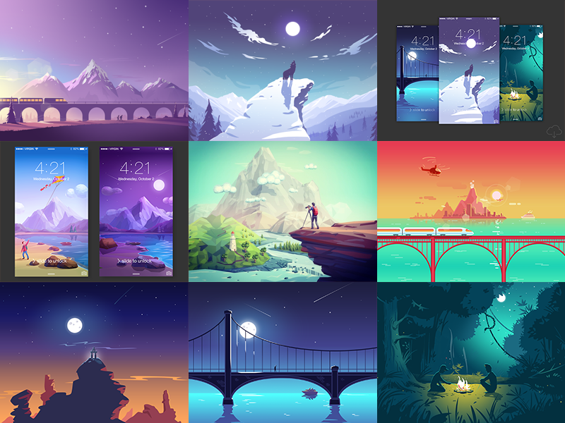 2015 Best9 by Zaib Ali on Dribbble