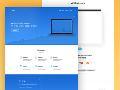 Portfolio design V2 -WIP design development icons illustration portfolio web website wip