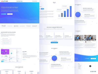 Webbased Landing Page