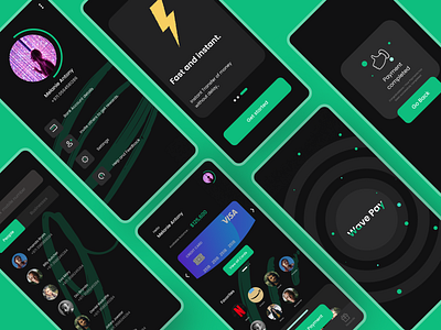 Wave Pay Payment Concept app 3d animation app branding dailyui design design art figma figma design graphic design illustration logo minimal motion graphics pay payment ui