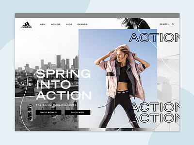 Spring Into Action — Landing Page