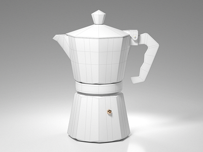 Bialetti Moka Express - Coffee Stove top 3D model