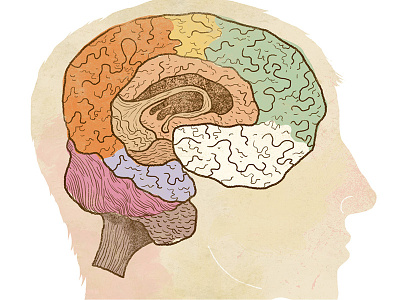 Brains… BRAINS! brain concept diagram digital drawing illustration photoshop science zombie
