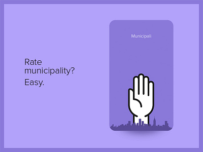 Municipality rating app