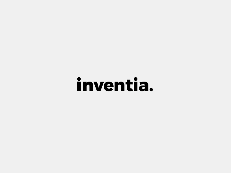 Inventia - logo animation animation logo motion