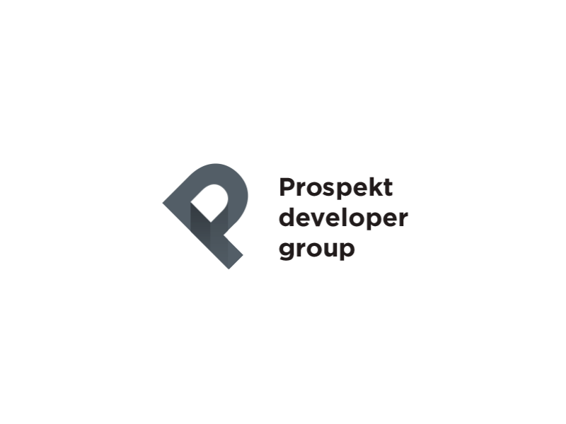 Prospekt developed group logo + animation animation logo logotype motion