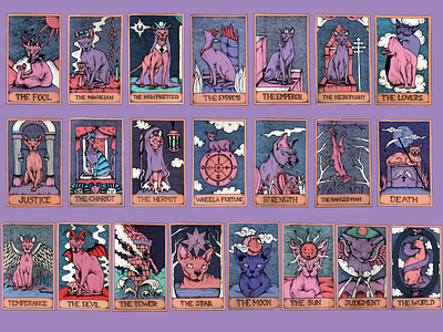 Tarot Cats - Major Arcana