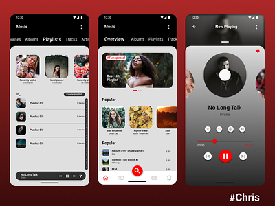 Daily UI DAY 9 MUSIC PLAYER