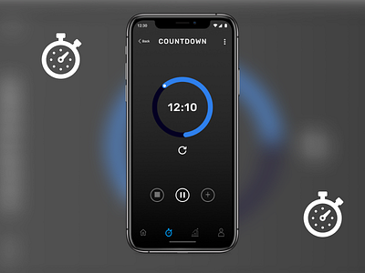 DailyUI Challenge DAY 14 (COUNTDOWN TIMER)