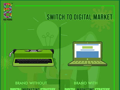 digital vs traditional marketing creative branding design designideas graphicdesign illustrator photoshop