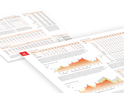 Financial Reports PDFs adobe branding busines charts design fiat financial flat graphic design illustraor illustration minimal pdf print ad type typography ui vector web