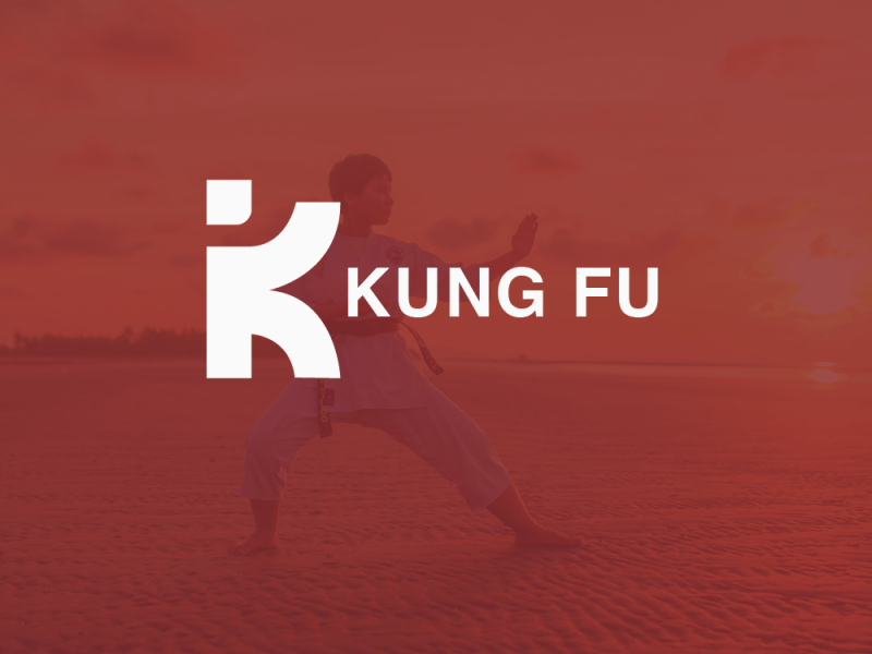 Kung Fu - Logo Design by Tayyaba Zia on Dribbble