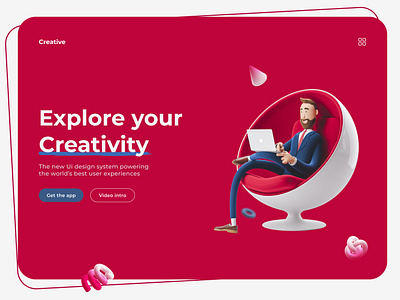 Creative Landing Page