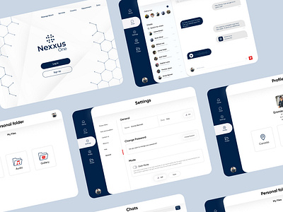 NexxusOne Web App Design